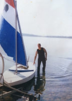 Jim Gallagher, 1993, Lake Champlain Sunfish Sailing 