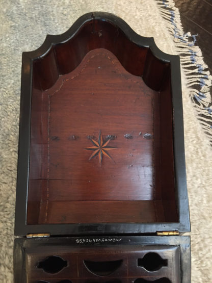 A Well-Figured Mahogany & Satinwood George III Sheraton Period Knife Box
