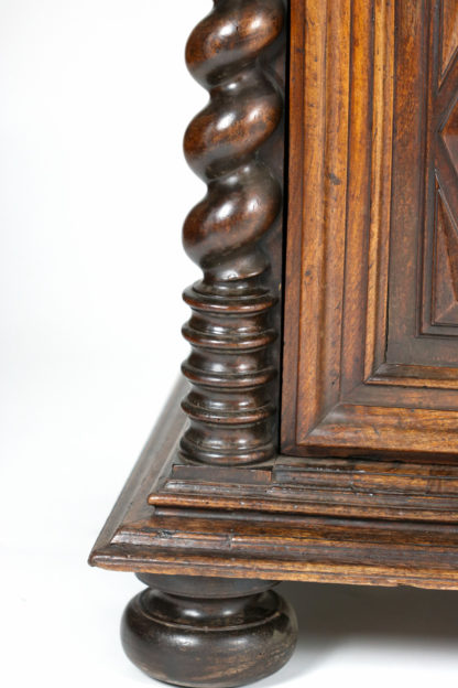 Garden Court Antiques, San Francisco -Baroque Period Carved Walnut Buffet; French, Circa 1680.