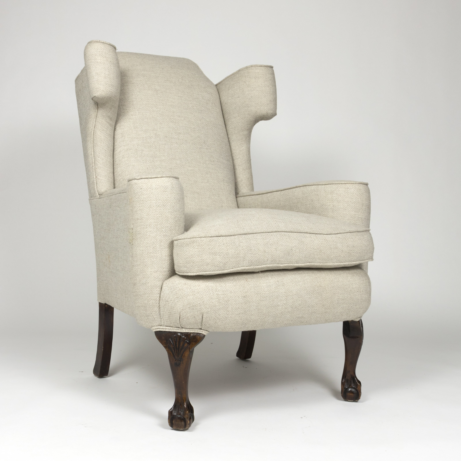 Classic English Wing Chair Circa 1870 415 355 1690