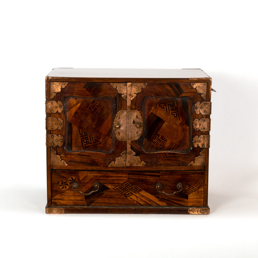 Small Japanese Tabletop Tansu Circa 1900. (415) 3551690