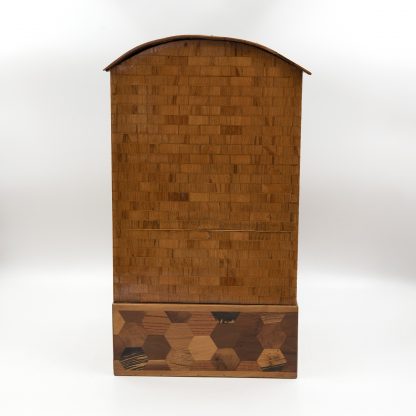 Japanese House box, Specimen Wood Men’s Dressing Box, Japan circa 1900.