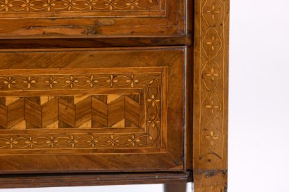 Neoclassical Inlaid Three Drawer Commode Likely Italian But Possibly Maltese, Circa 1770