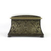 Opulent Ebony And Brass Boulle Marquetry Stationery Box, George IV, Early 19th Century.