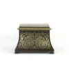 Opulent Ebony And Brass Boulle Marquetry Stationery Box, George IV, Early 19th Century.