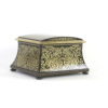 Opulent Ebony And Brass Boulle Marquetry Stationery Box, George IV, Early 19th Century.