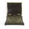 Opulent Ebony And Brass Boulle Marquetry Stationery Box, George IV, Early 19th Century.