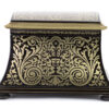 Opulent Ebony And Brass Boulle Marquetry Stationery Box, George IV, Early 19th Century.