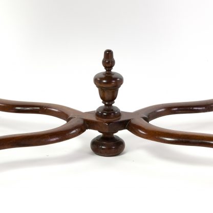 Finial of an Elegant 19th Century French Baroque Style Fruitwood Writing Table, Circa 1880.