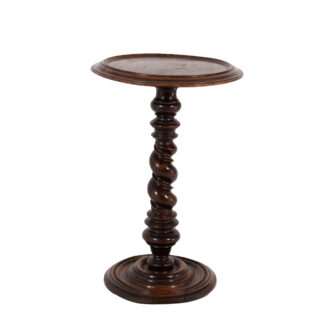 Small Scale Round Candlestand, Side Table, French Circa 1650.