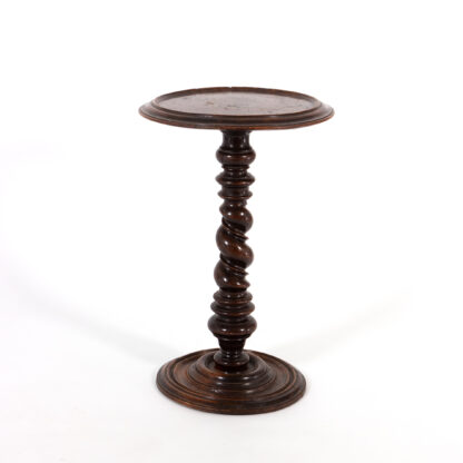 Small Scale Round Candlestand, Side Table, French Circa 1650.