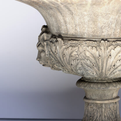 Pair Of Terra Cotta Pedestal Urns, English Circa 1900