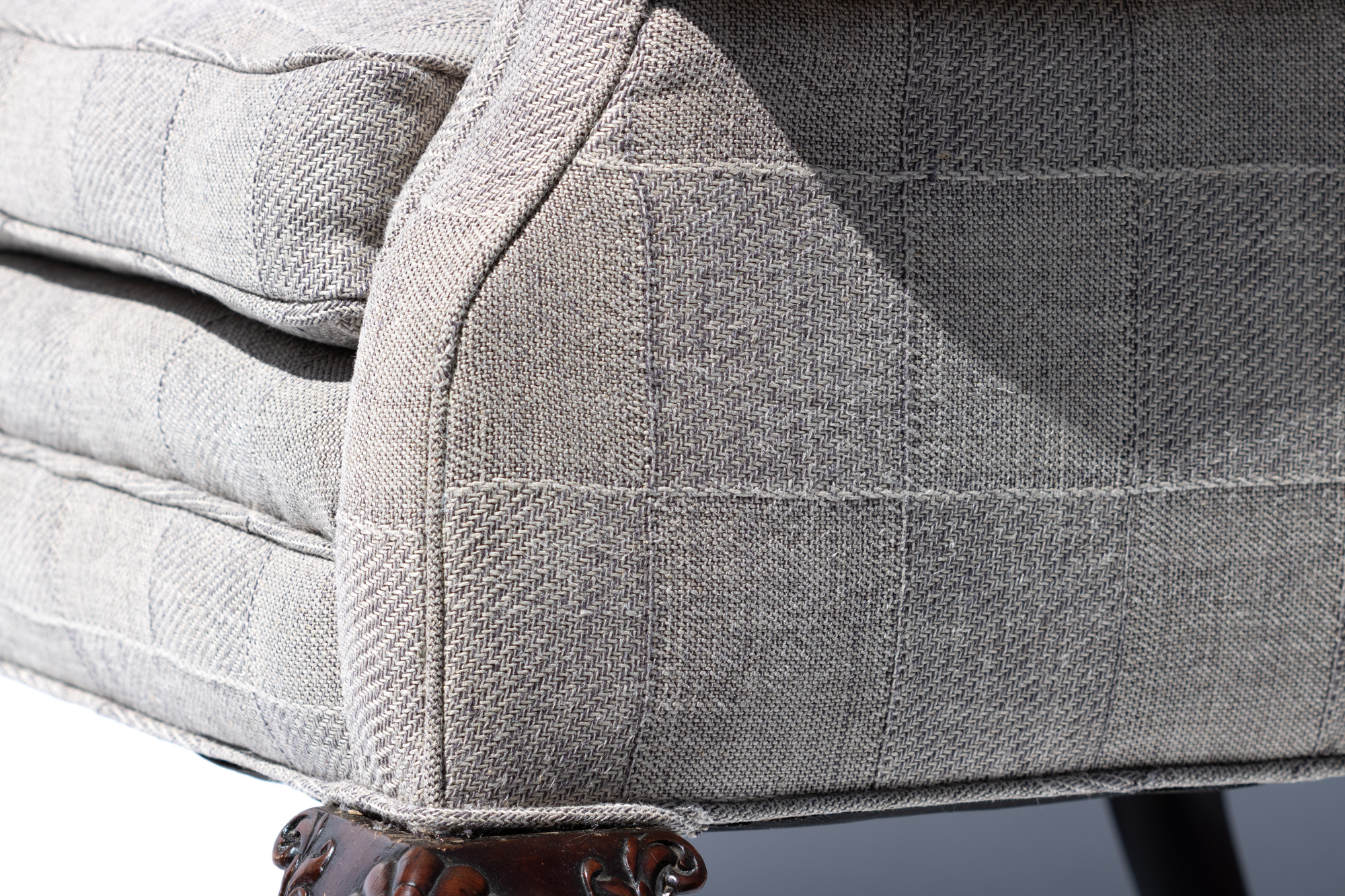 Pair of English Oak Wing Chairs, Circa 1880 - Image 11