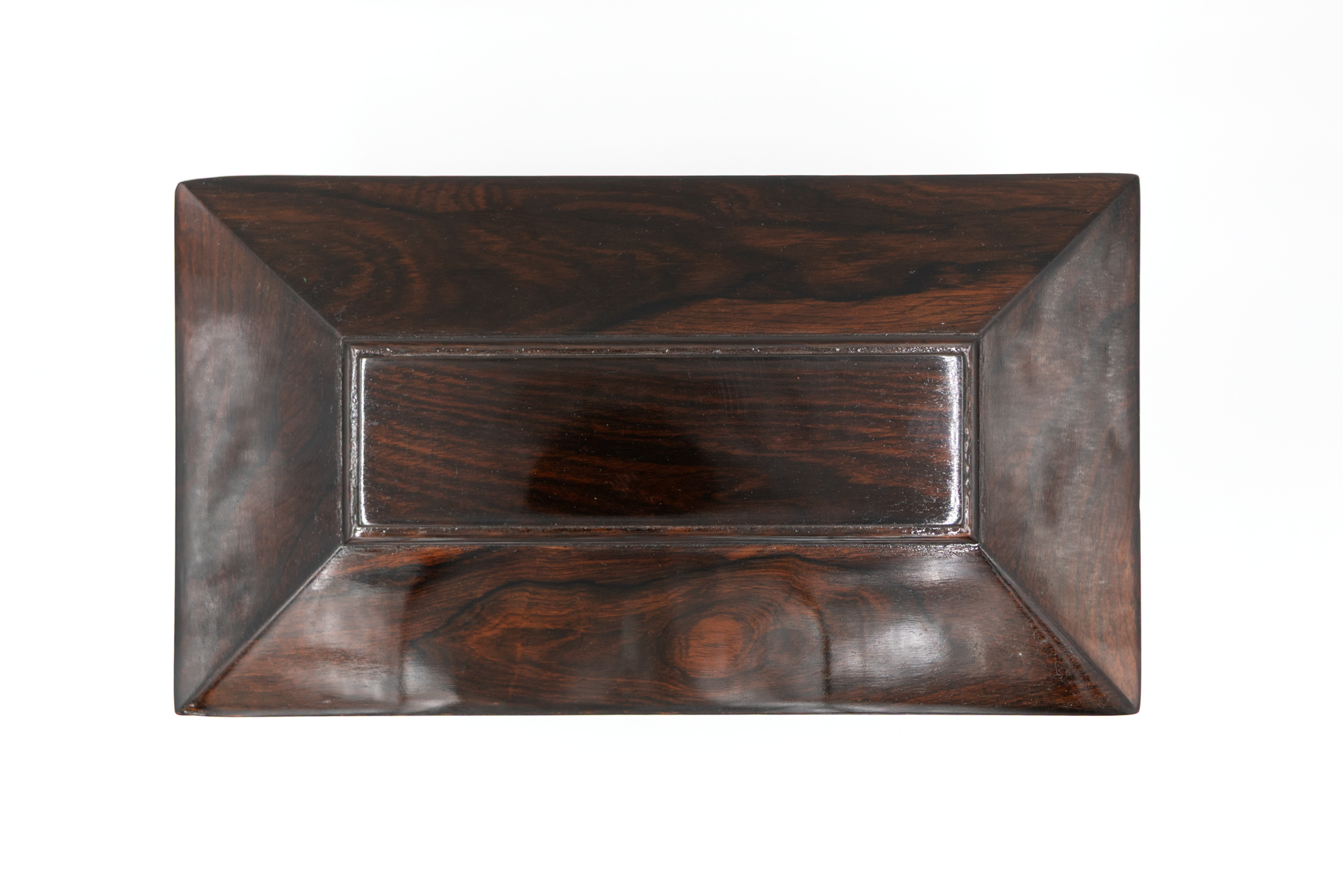 William IV rosewood box, top view
