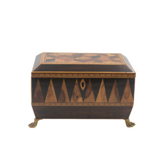 Specimen Wood Tea Caddy