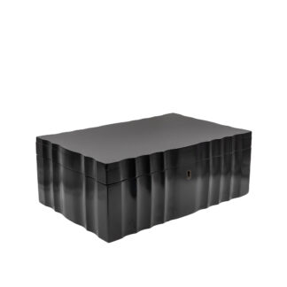 Large Scale Serpentine Ebony Box