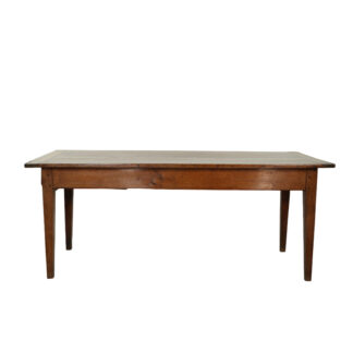 French cherry wood farm table, circa 1860