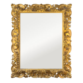 Massive Carved Giltwood Mirror Italian circa 1800