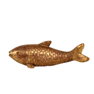 Gilt Koi Fish Sculpture, Japan circa 1900