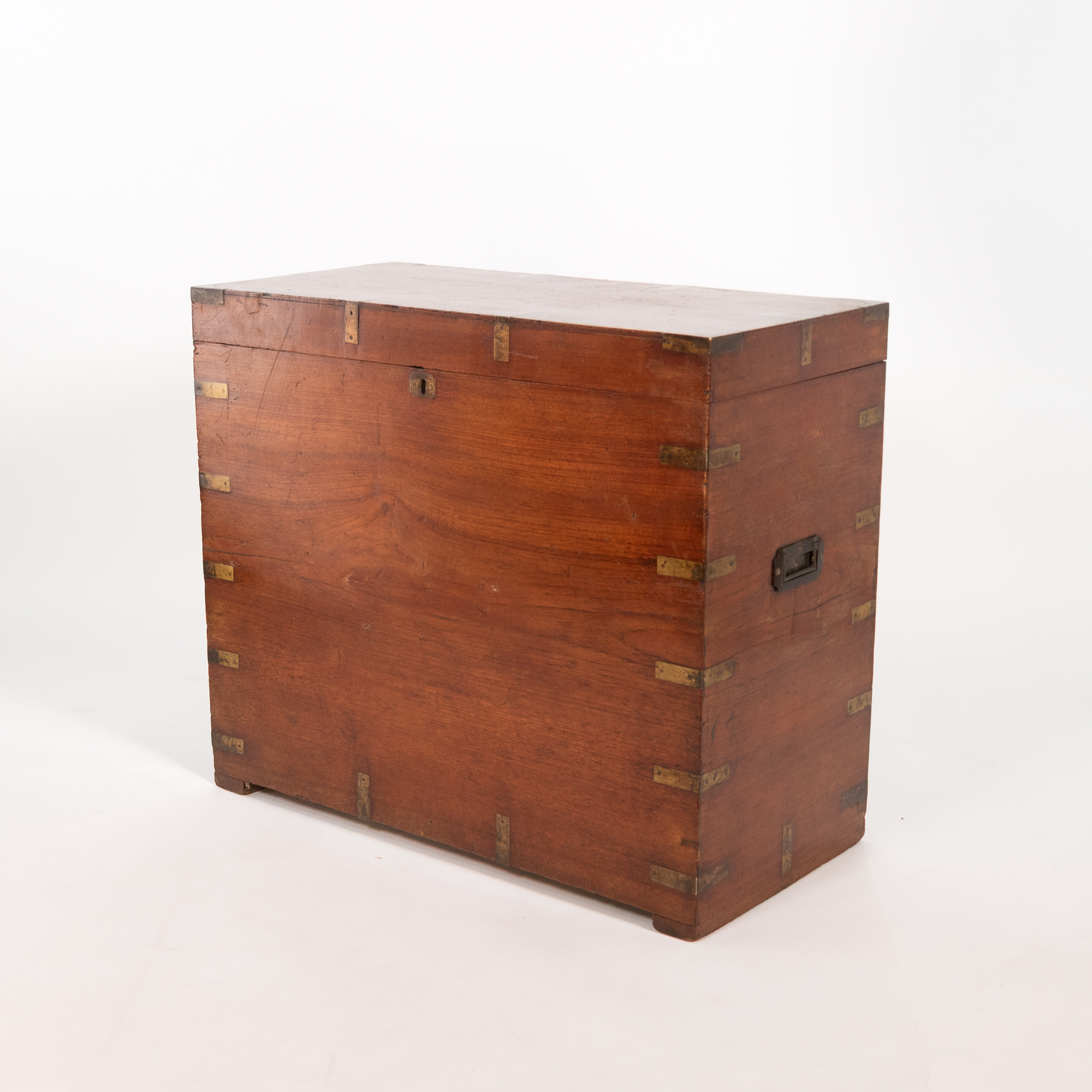 Mahogany Campaign Boot Trunk, English circa 1850 - Image 3